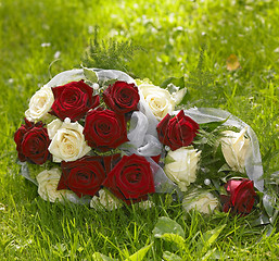 Image showing bride bouquet