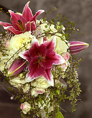 Image showing bride bouquet