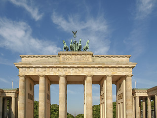 Image showing Brandenburger Tor Berlin