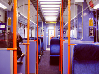 Image showing Retro look Train