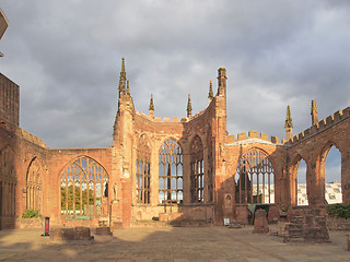 Image showing Coventry Cathedral ruins