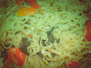 Image showing Retro look Noodles