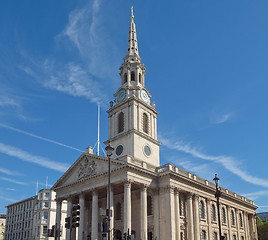 Image showing St Martin church London