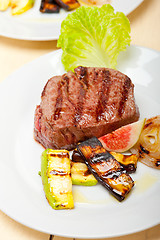 Image showing grilled beef filet mignon