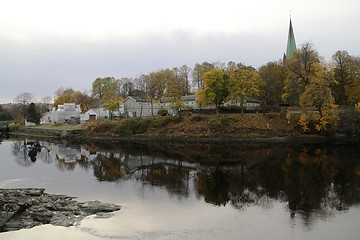 Image showing Autumn in Trondheim