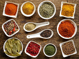 Image showing various kinds of spices