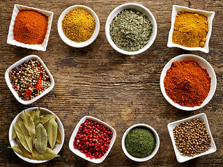 Image showing various kinds of spices