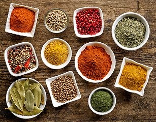 Image showing various kinds of spices