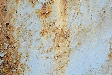 Image showing grunge background metal plate texture