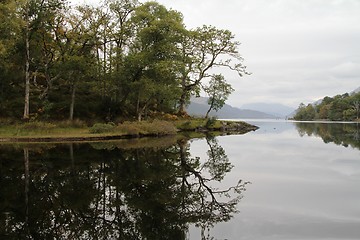 Image showing Island in Loch Lomond