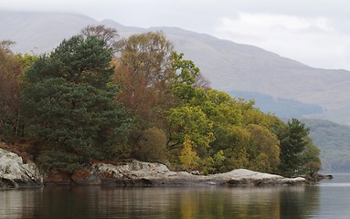 Image showing Autumn, Loch Lomond