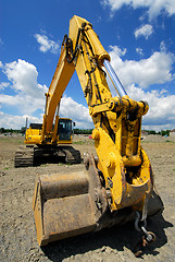 Image showing Excavating Machine