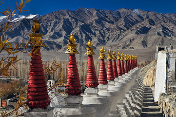 Image showing Thiksey monastery