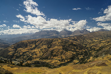 Image showing Cordillera Negra in Peru