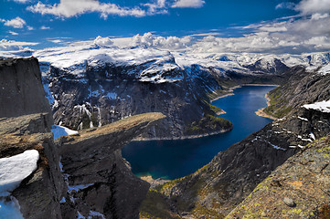 Image showing Trolltunga, Norway 