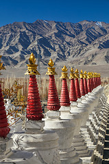 Image showing Thiksey monastery