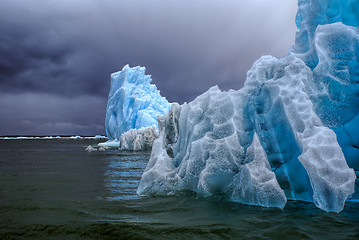 Image showing Glaciers in Laguna San Rafael