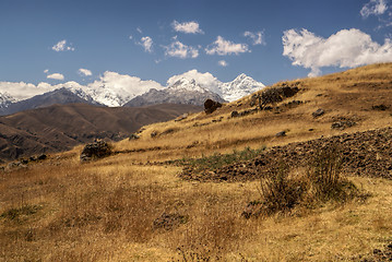 Image showing Cordillera Negra in Peru