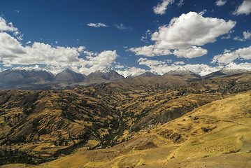 Image showing Cordillera Negra in Peru