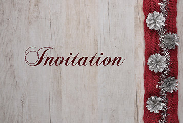 Image showing Invitation