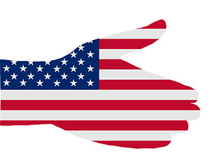 Image showing American handshake 