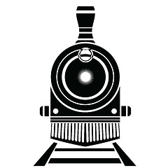 Image showing old train icon