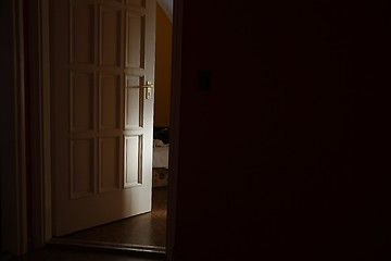 Image showing Bedroom Door