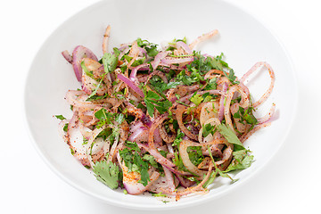 Image showing Turkish onion relish in a bowl