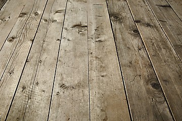 Image showing Wood deck