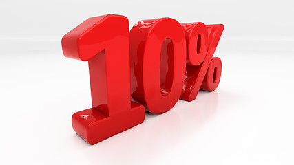 Image showing 3D ten percent