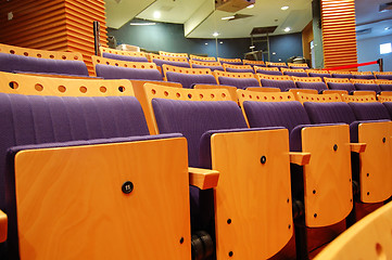 Image showing Control room of a theater