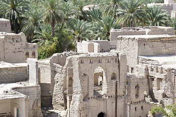 Image showing View from fort Nizwa