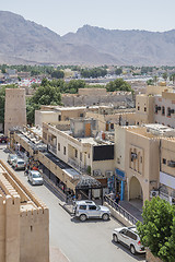 Image showing View from fort Nizwa