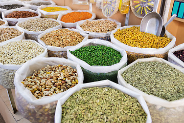 Image showing Nuts, spices and pulses Nizwa