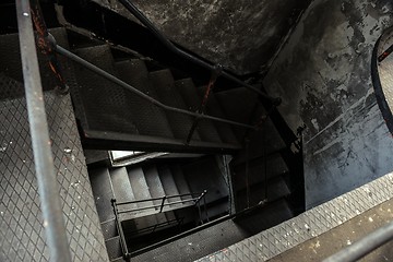 Image showing Dark and abandoned place