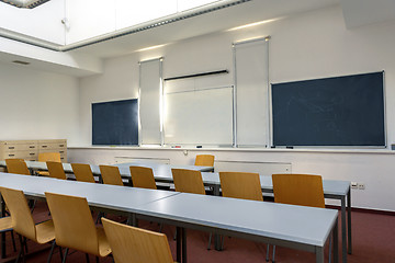 Image showing Empty classroom 