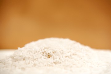 Image showing White rice background