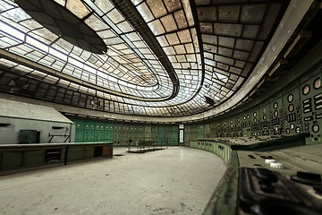 Image showing Electricity distribution hall in metal industry