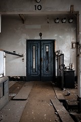 Image showing Dark and abandoned place