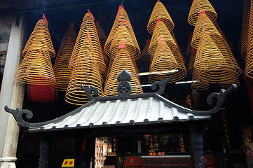 Image showing Hanging incense cone