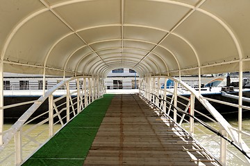 Image showing Covered pier