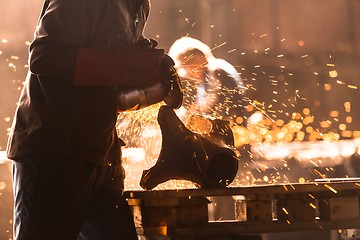 Image showing Industrial Worker at the factory