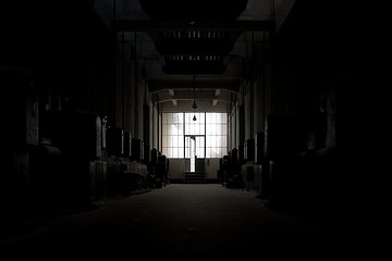 Image showing Dark and abandoned place