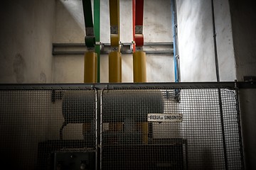 Image showing Control room of a power plant