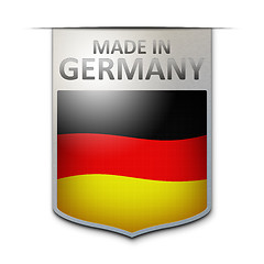 Image showing made in germany badge