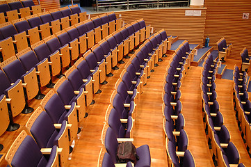 Image showing Rows of seats