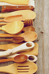 Image showing Wooden Spoons