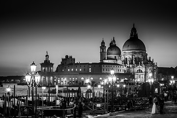 Image showing Venice in sunset.