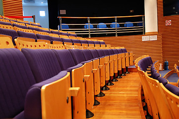 Image showing Rows of seats