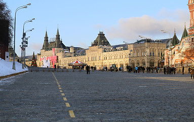 Image showing Cobblestone pavement